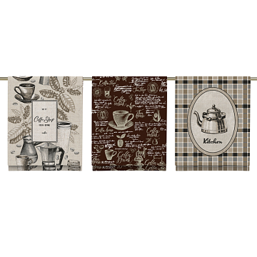 Рогожка 150 см наб арт. 904 29246-1 Кофейный аромат